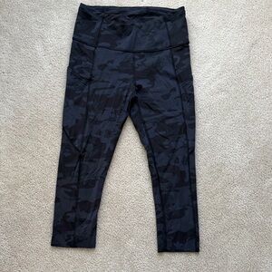 Lululemon Black Camo Leggings